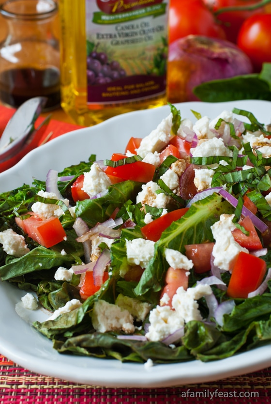 Hungry Grilled Romaine Salad - A Family Feast