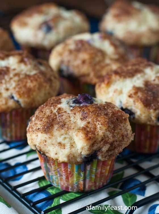 Blueberry Cream Cheese Muffins - 25+ Best Blueberry Recipes