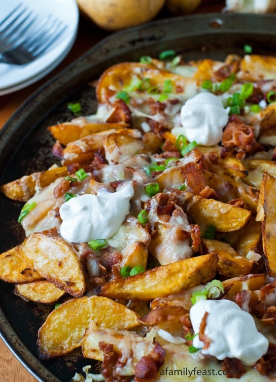 Loaded Pub Fries - A Family Feast