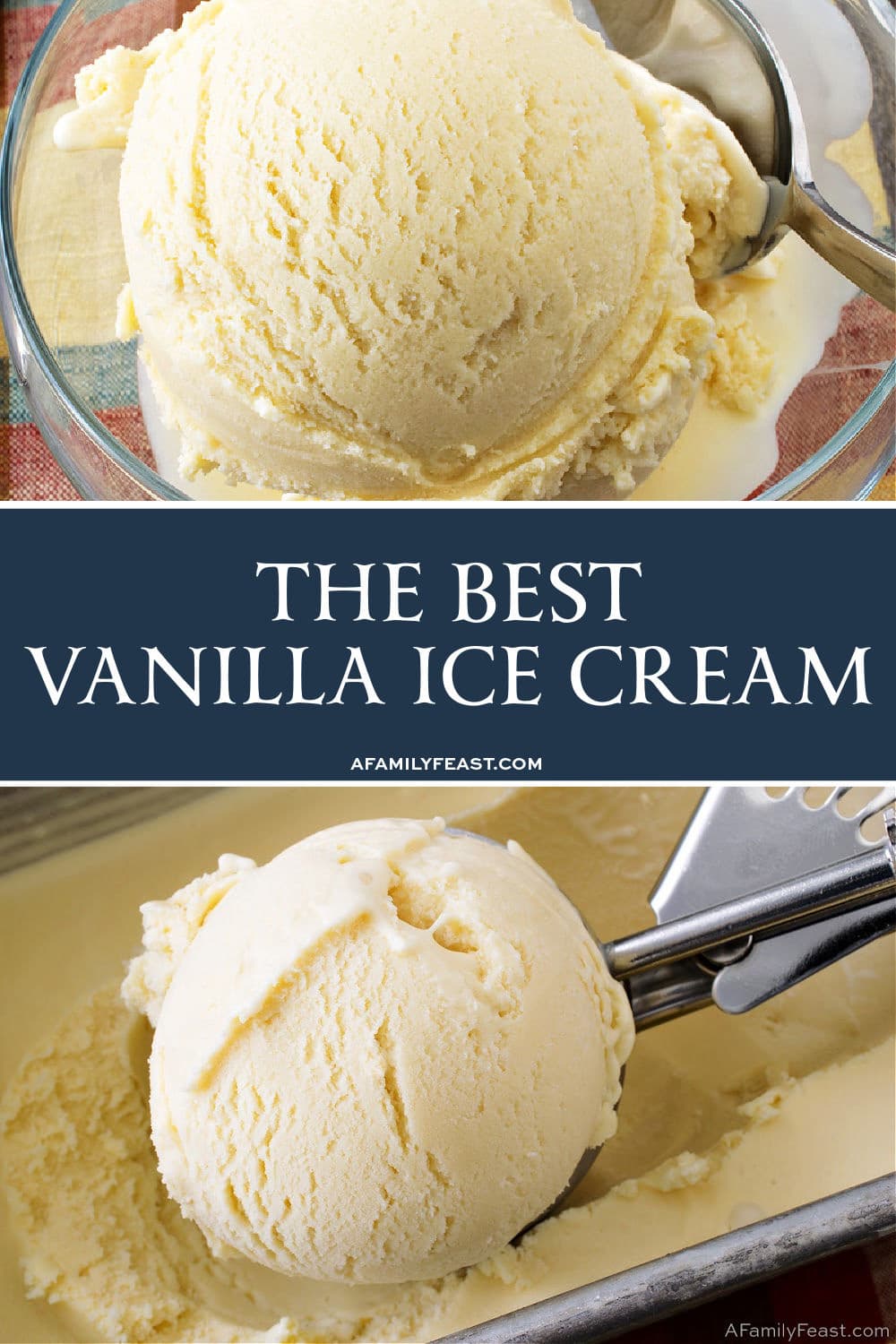Ultimate vanilla ice cream with the ice cream maker, Recipe