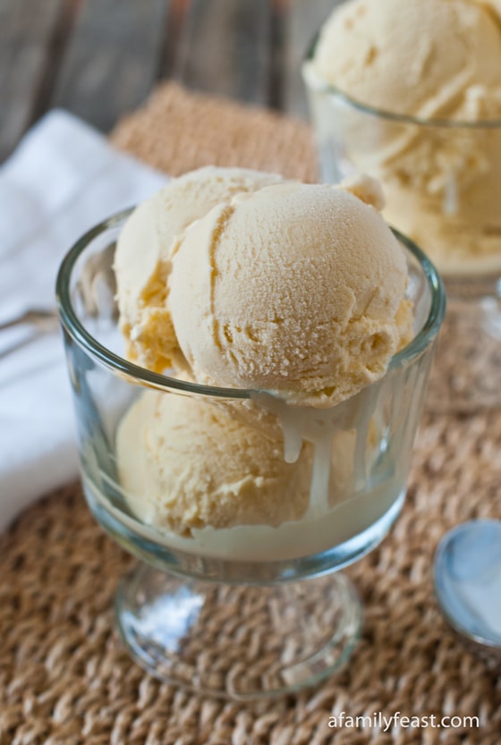 The Best Vanilla Ice Cream - A Family Feast