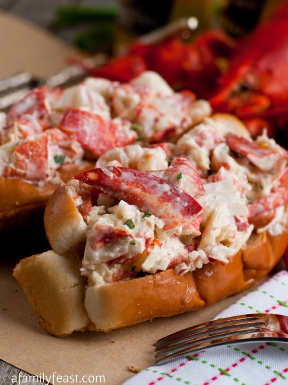 New England Lobster Roll - A Family Feast