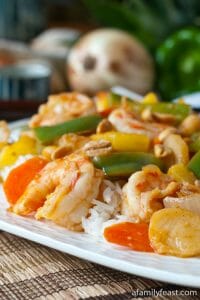Sweet and Sour Shrimp Stir-Fry - A Family Feast