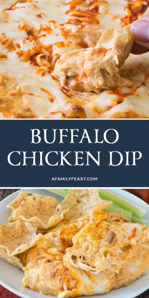 Buffalo Chicken Dip - A Family Feast®