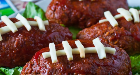 Touchdown Mini Meatloaf - A Family Feast