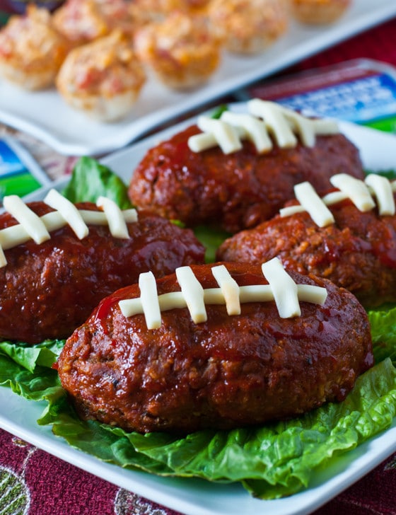 Touchdown Mini Meatloaf - A Family Feast