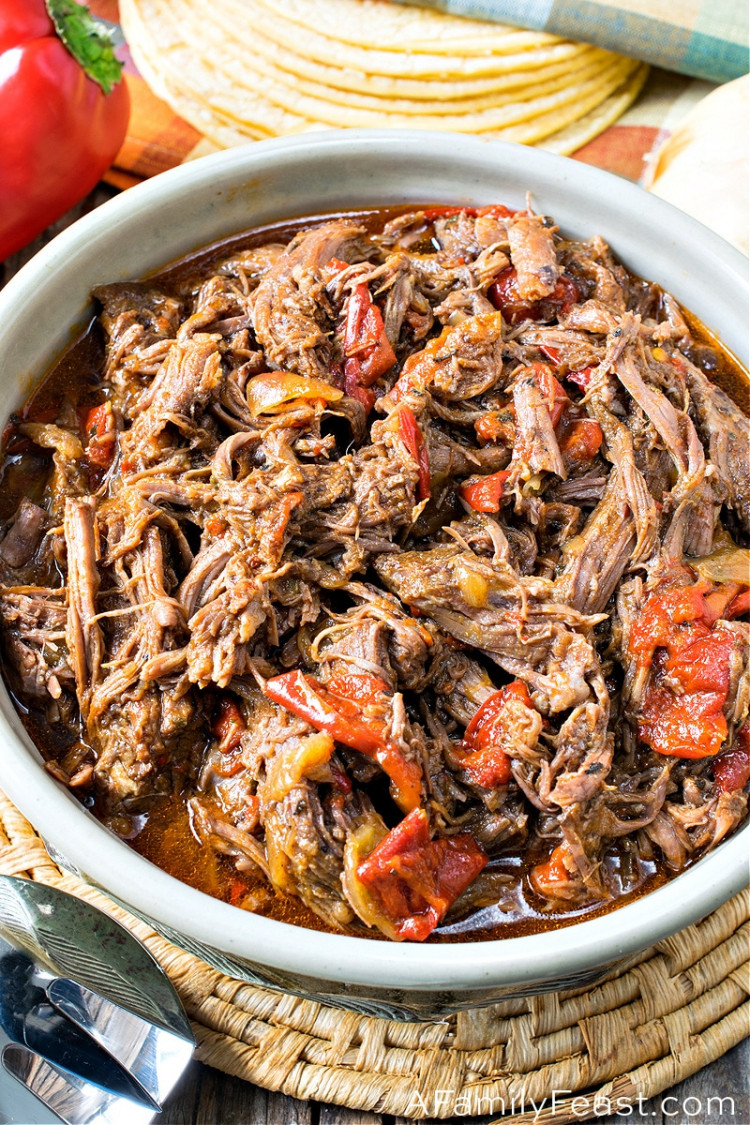Mexican Shredded Beef A Family Feast®