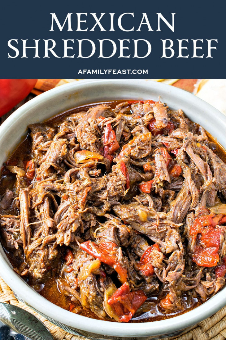 Mexican Shredded Beef - A Family Feast®