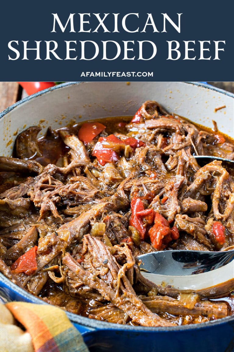 Mexican Shredded Beef - A Family Feast®