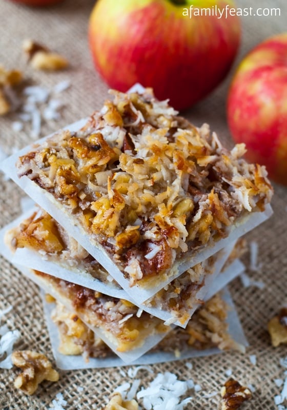 Apple Harvest Squares - A Family Feast