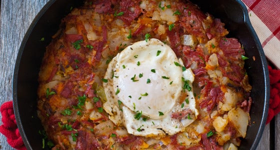 Corned Beef Hash - A Family Feast