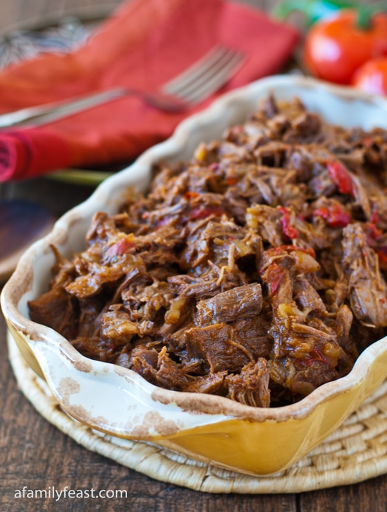 Mexican Shredded Beef - A Family Feast