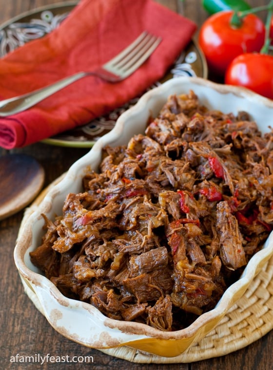 Mexican Shredded Beef - A Family Feast