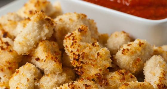 Parmesan Chicken Nuggets - A Family Feast