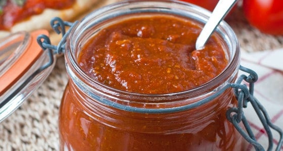 Roasted Tomato Pizza Sauce - A Family Feast