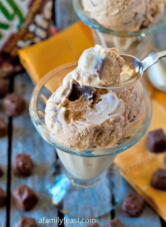 Milky Way Bites Ice Cream (#shop) - A Family Feast