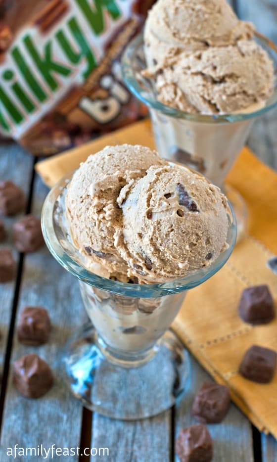Milky Way Bites Ice Cream (#shop) - A Family Feast