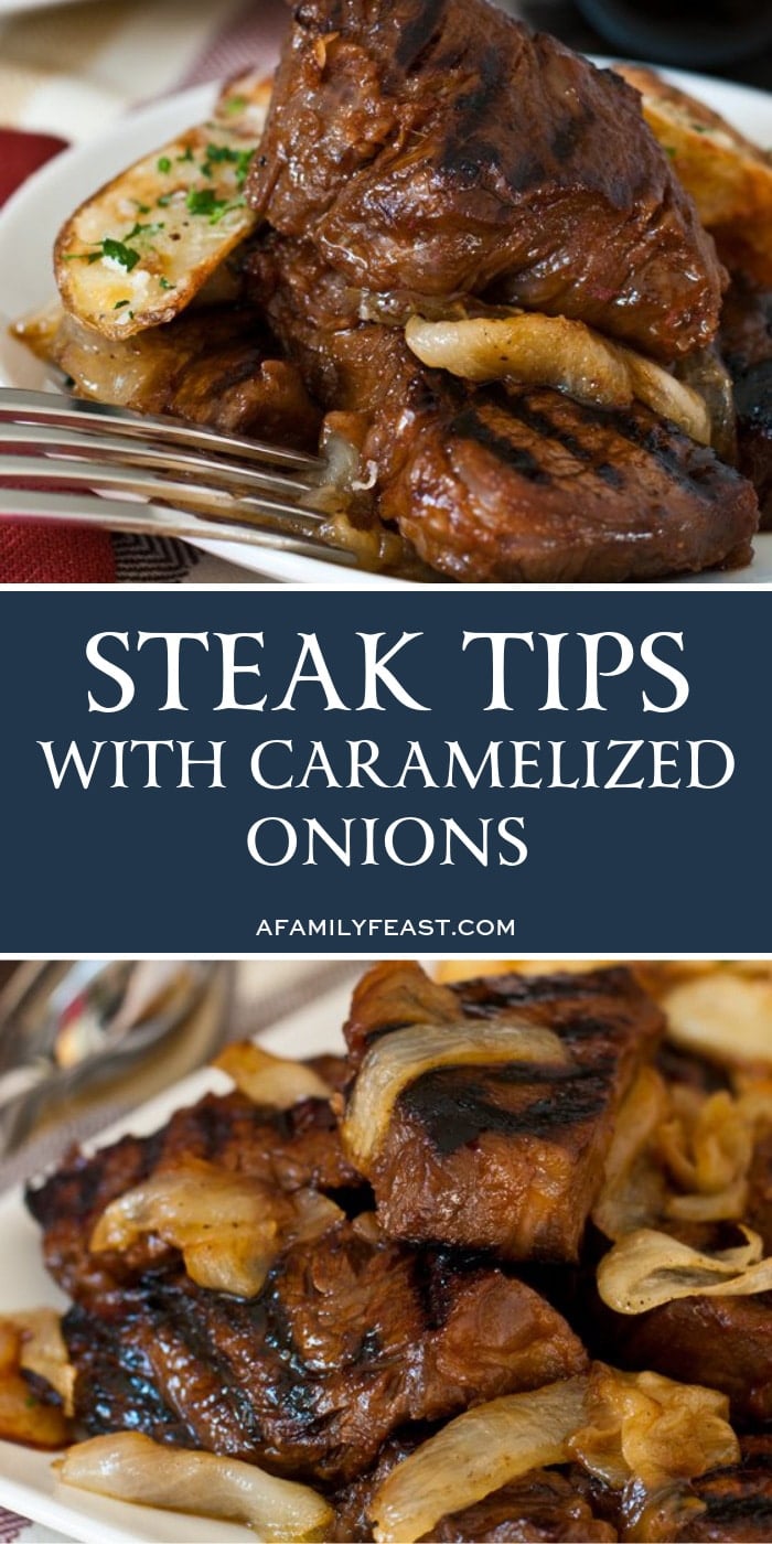 Steak Tips with Caramelized Onions