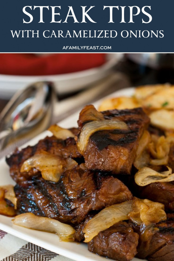 Steak Tips with Caramelized Onions A Family Feast®