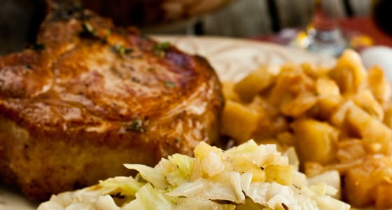 Braised Apples and Cabbage - A Family Feast