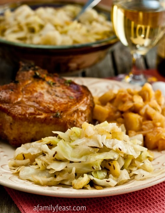 Braised Apples and Cabbage - A Family Feast