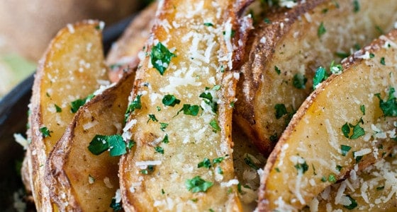 Parmesan Truffle Fries - A Family Feast