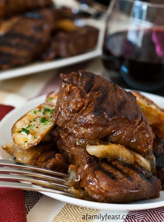 Sirloin Steak Tips - A Family Feast