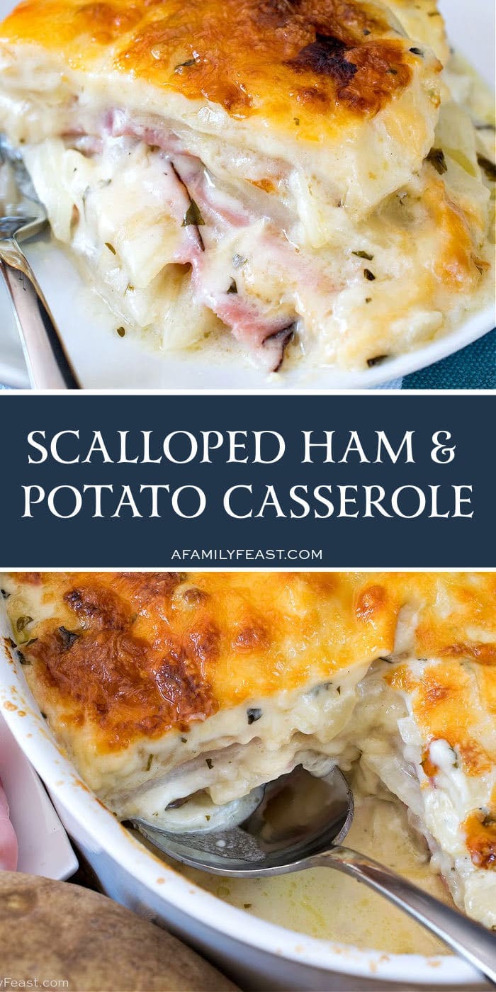 Scalloped Ham and Potato Casserole 