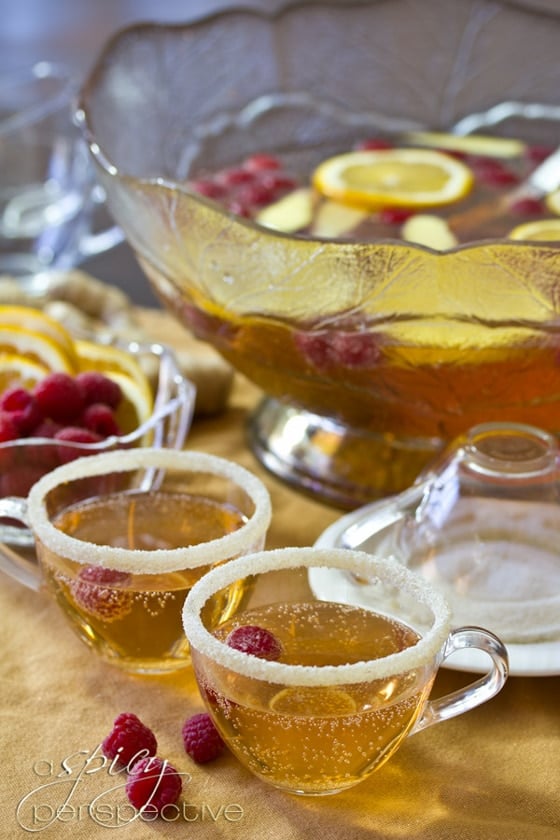30+ Holiday Cocktails - Champagne Punch