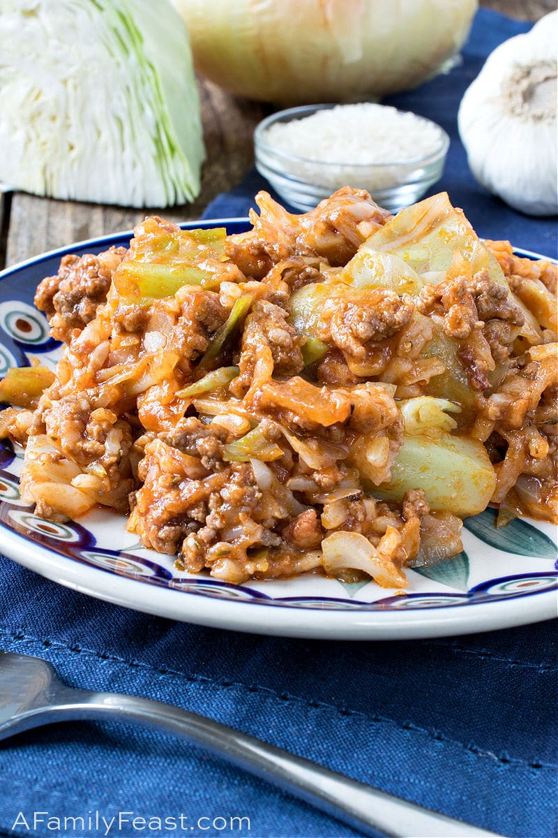 Deconstructed Stuffed Cabbage