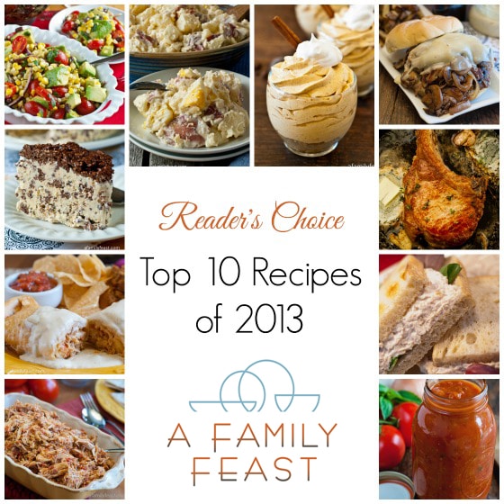 A Family Feast: Top 10 Recipes of 2013