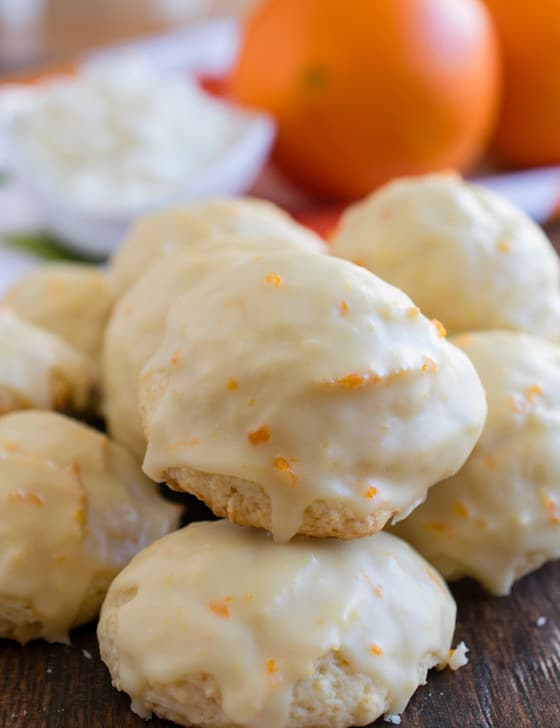 Orange Ricotta Cookies - A Family Feast