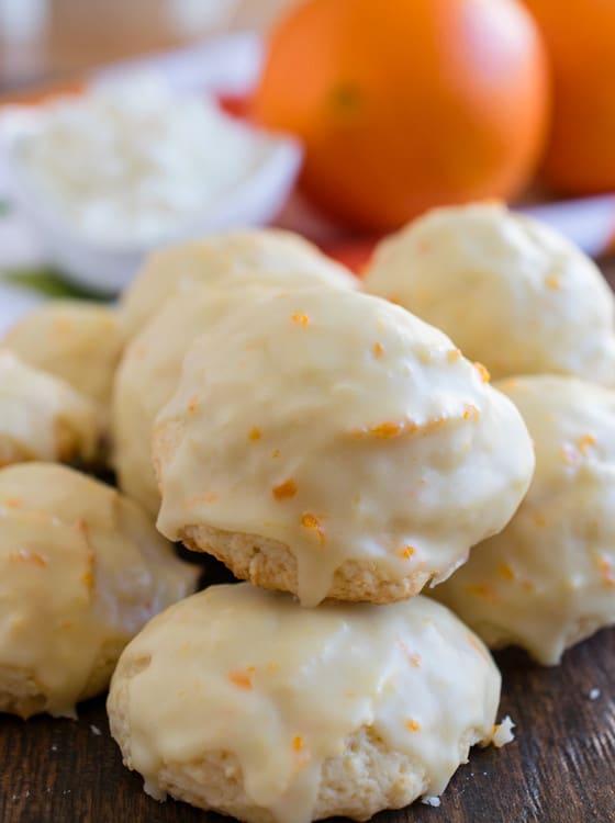 Orange Ricotta Cookies - A Family Feast