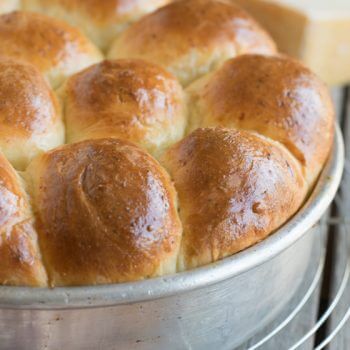 Parmesan Pull-Apart Rolls - A Family Feast
