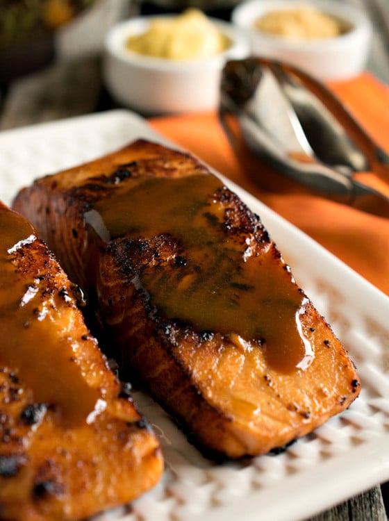 Easy Glazed Salmon - A Family Feast