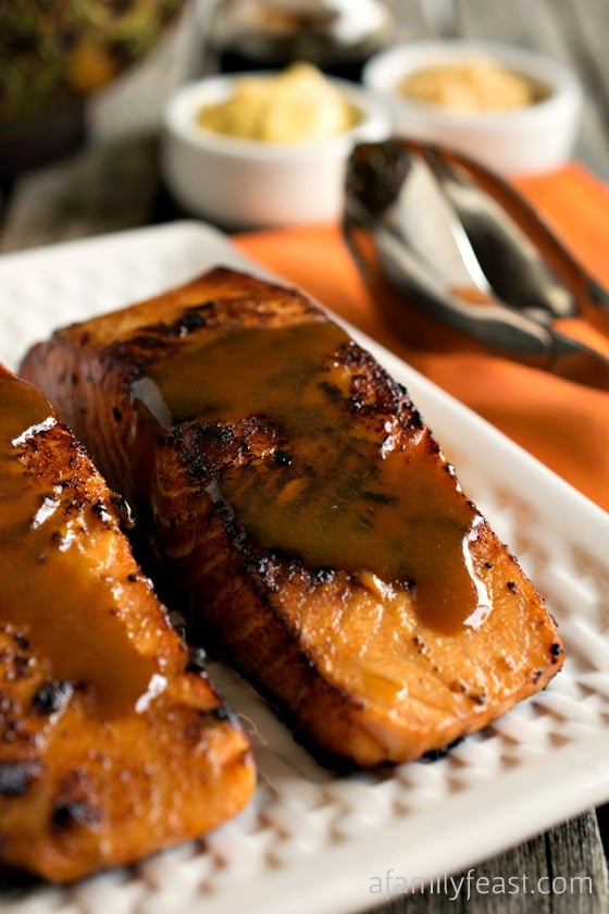 Easy Glazed Salmon - A Family Feast