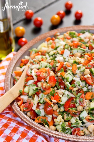 Mediterranean Chopped Salad - 20 Sensational Healthy Salads