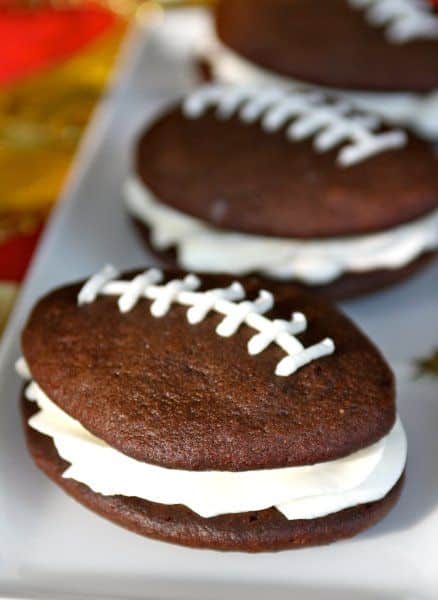 Football Whoopie Pies - 15 Fun Football Foods