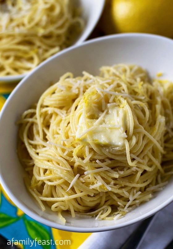 Lemon Pasta - A Family Feast