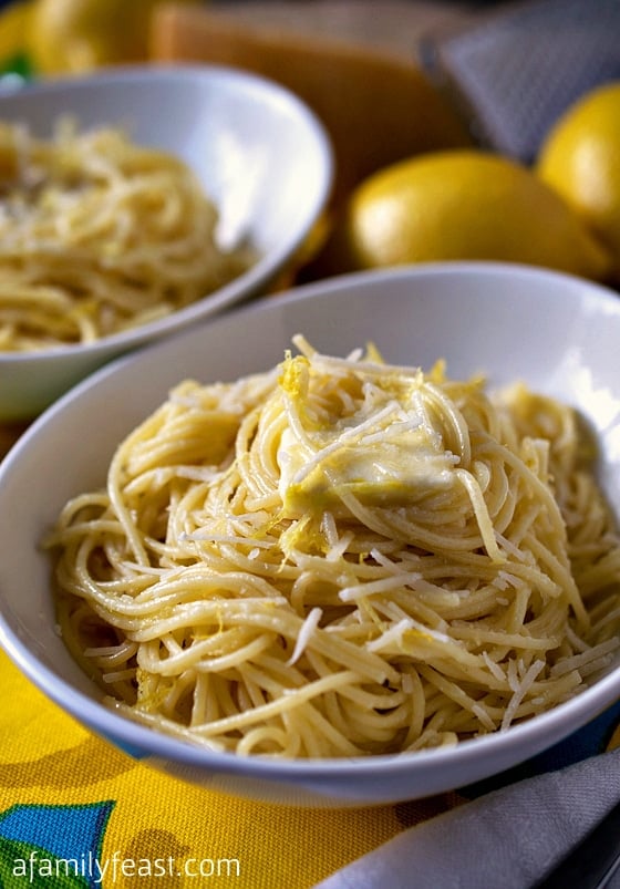 Lemon Pasta - A Family Feast