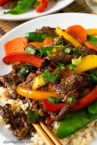 Beef Teriyaki and Vegetables - A Family Feast #SimpleStart