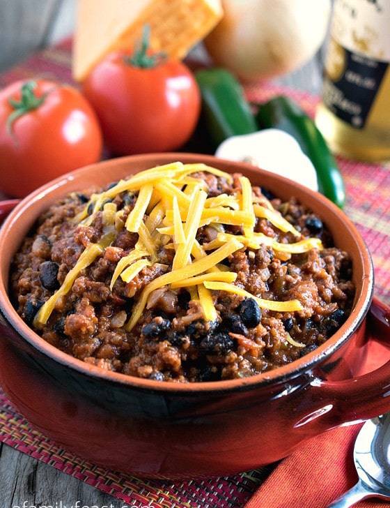 Quick and Easy Chili - A Family Feast