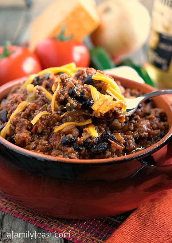 Quick and Easy Chili - A Family Feast