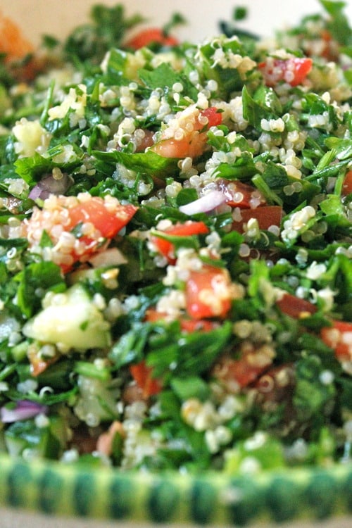 Quinoa Tabouli Salad - 20 Sensational Healthy Salads