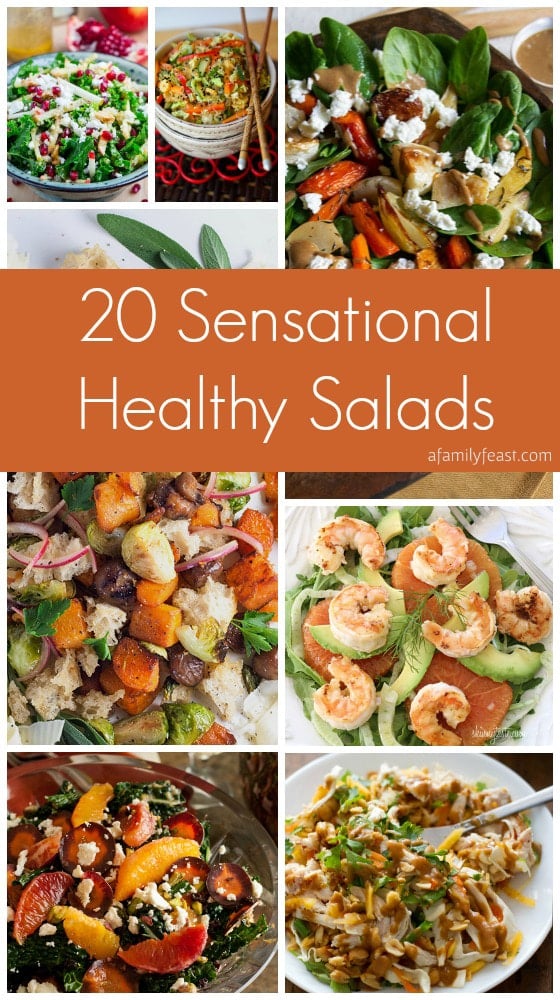 20 Sensational Healthy Salads - A Family Feast