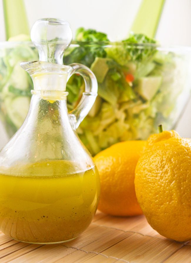 Lemon Vinaigrette - 15+ Luscious Lemon Recipes