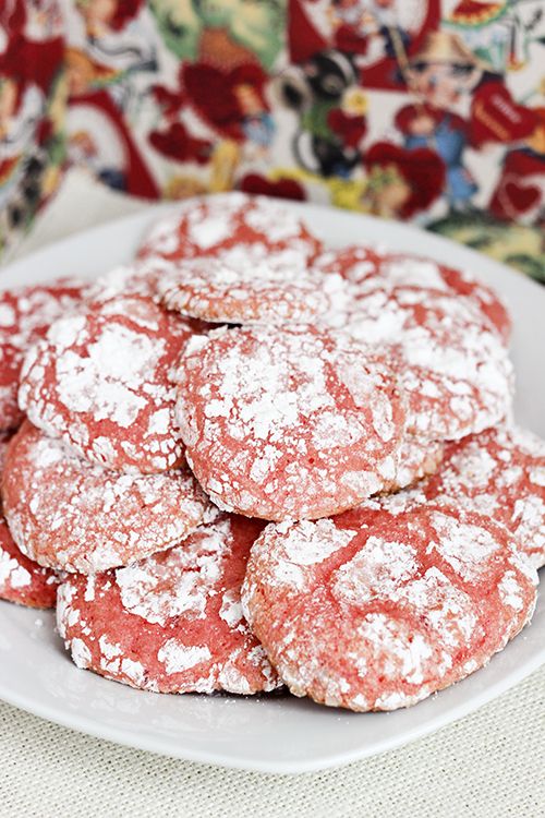 Strawberry Cool Whip Cookies - 25 Sweet & Savory Strawberry Recipes