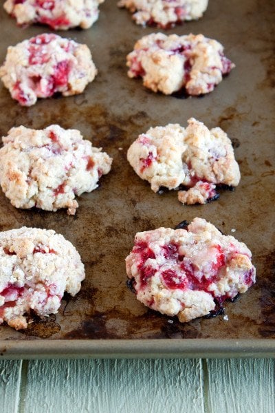 Strawberry Shortcake Cookies - 25 Sweet & Savory Strawberry Recipes