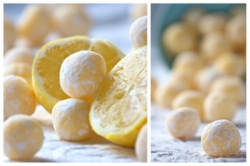 White Chocolate Lemon Truffles - 15+ Luscious Lemon Recipes