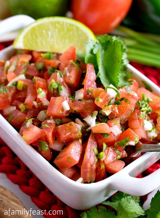 Add fresh and fantastic flavor to any Mexican-inspired meal with our classic Pico de Gallo recipe!